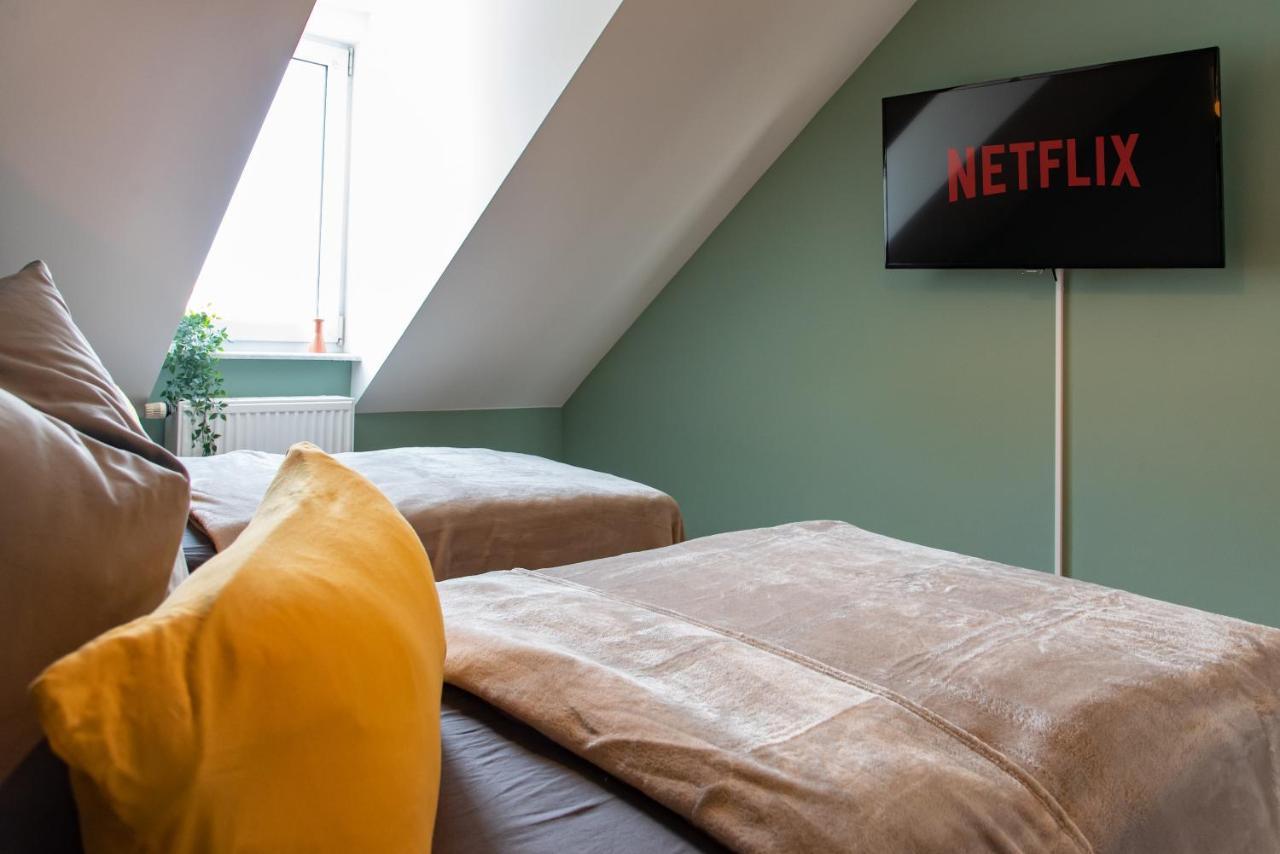 Bauhaus Apartment - Netflix&Wifi Chemnitz Exterior foto